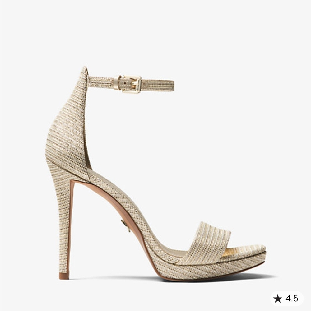 Michael Kors Hutton Chain-Mesh Heels
